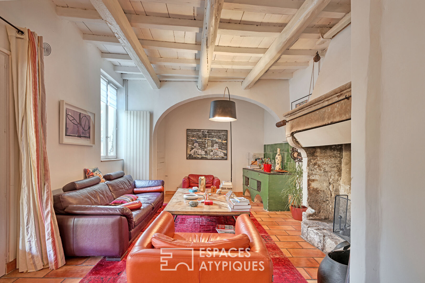 18th century farmhouse with swimming pool in the heart of the village