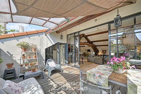 Appartement de charme avec terrasse en coeur de ville