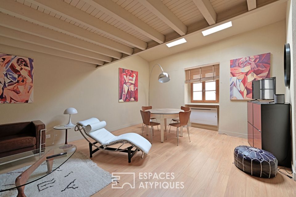 Charmant duplex meublé - centre ville