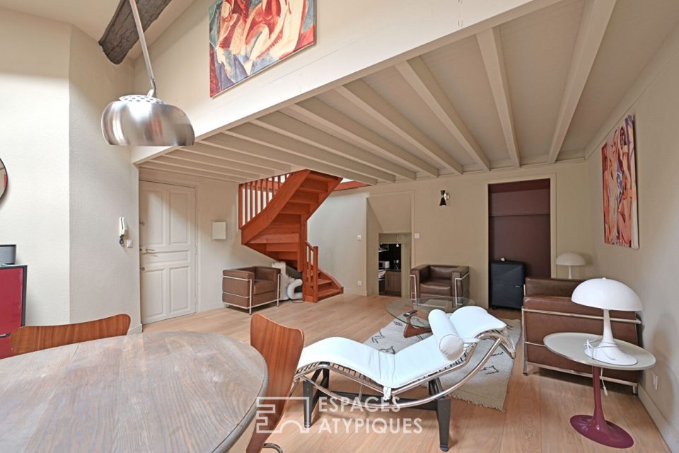 Charmant duplex meublé - centre ville