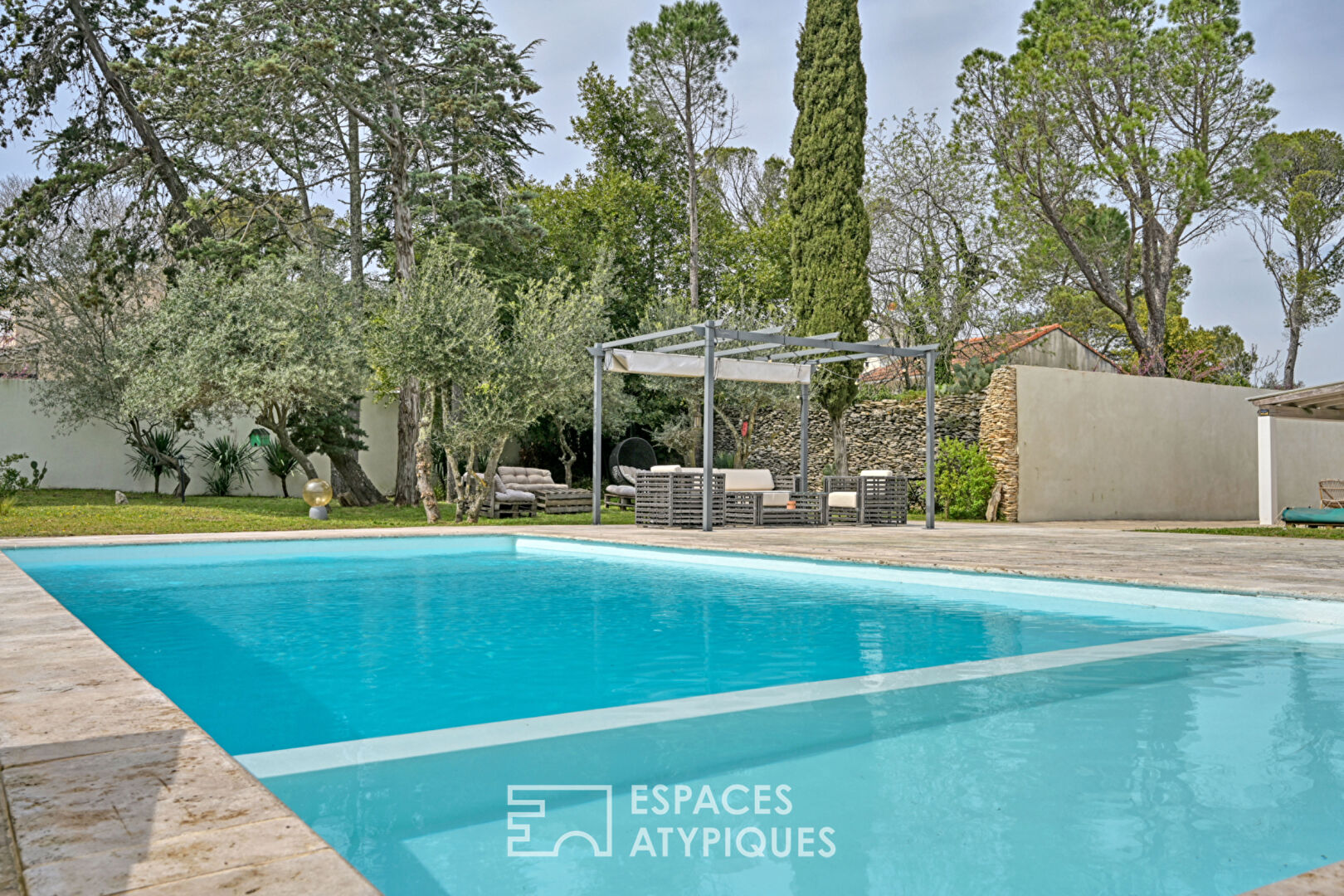 Quartier Cigale – Villa de plain-pied avec piscine