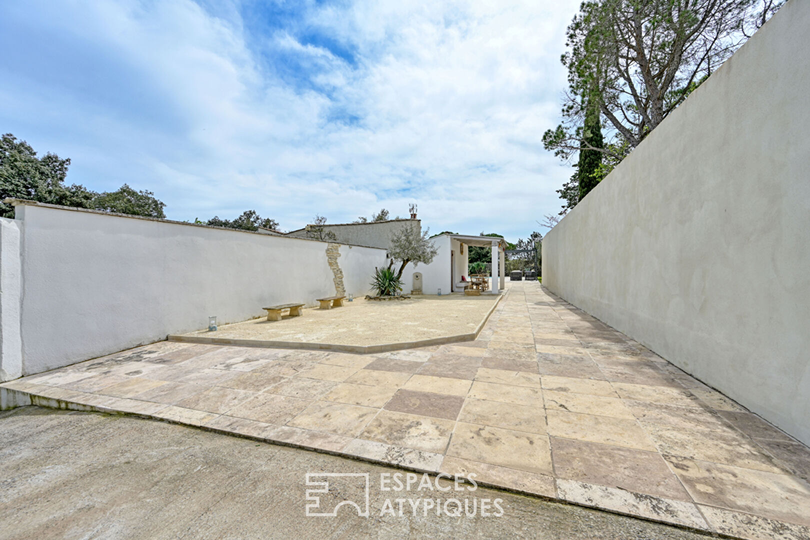 Quartier Cigale – Villa de plain-pied avec piscine