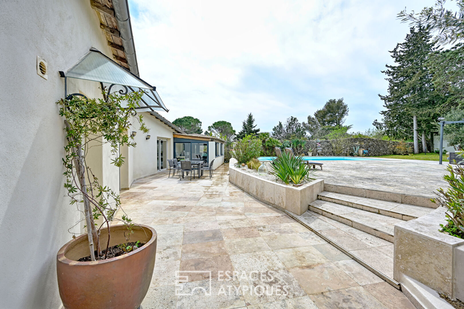 Quartier Cigale – Villa de plain-pied avec piscine