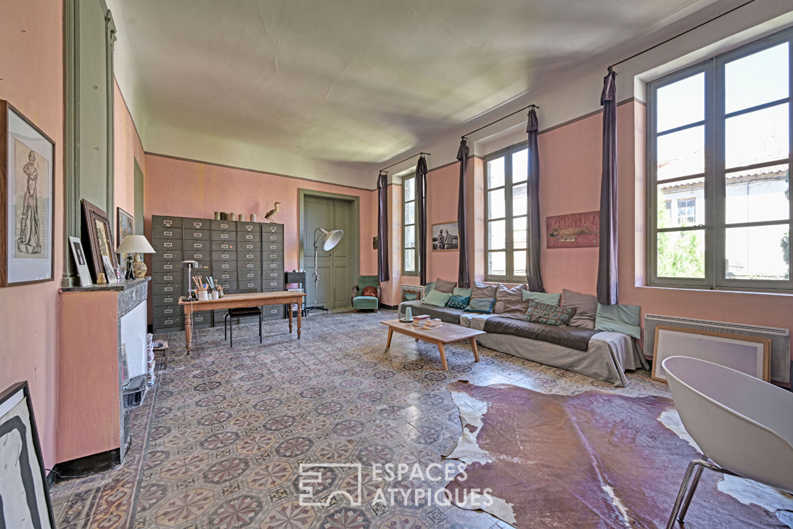Hôtel particulier et sa cour en coeur de ville