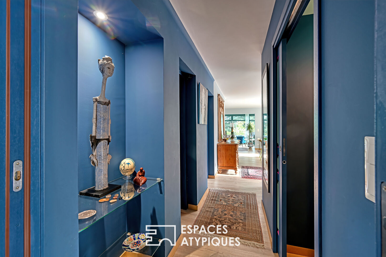 Lumineuse villa de plain-pied avec panorama grandiose