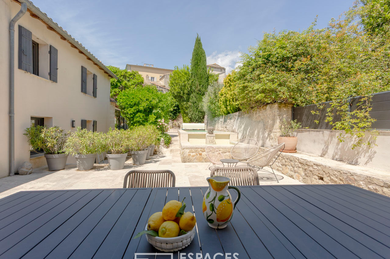 Une maison comme un poème, nichée à Uzès