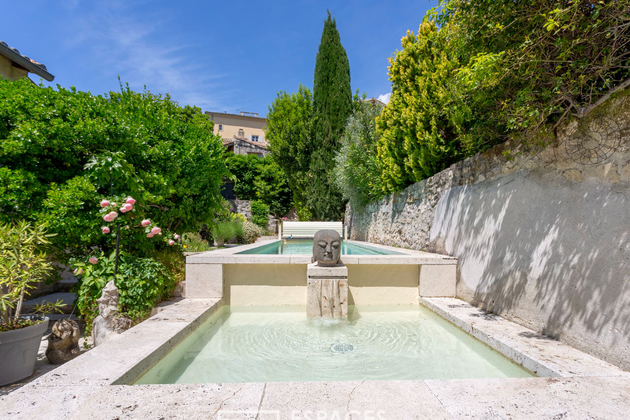 Une maison comme un poème, nichée à Uzès