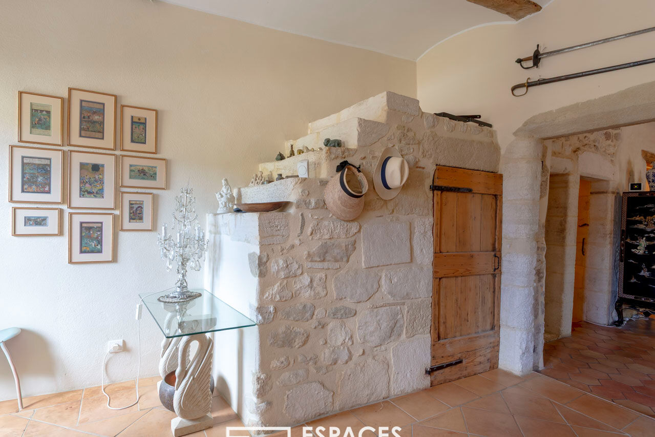 Superbe Mas de village rénové avec piscine