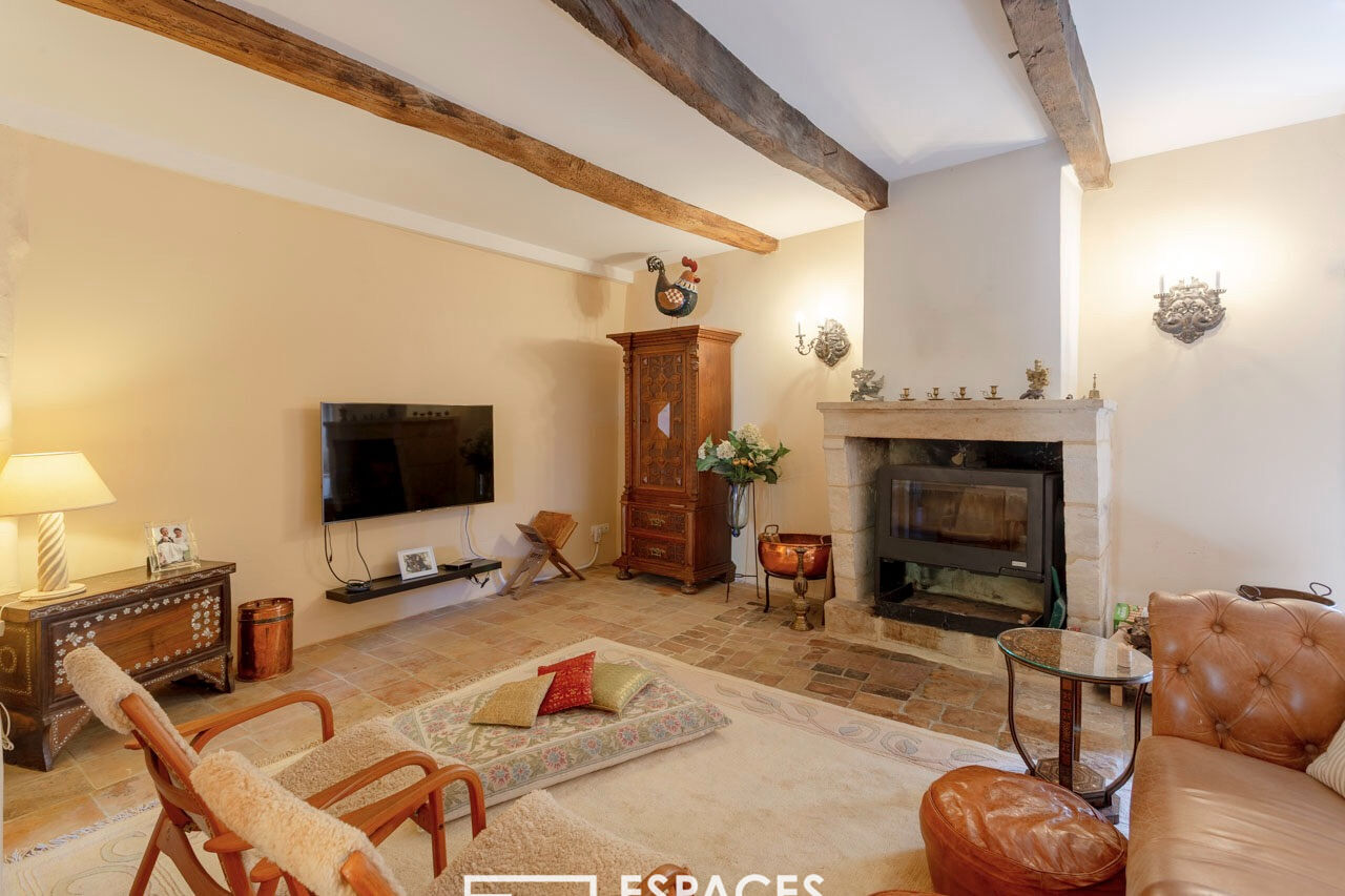 Superbe Mas de village rénové avec piscine