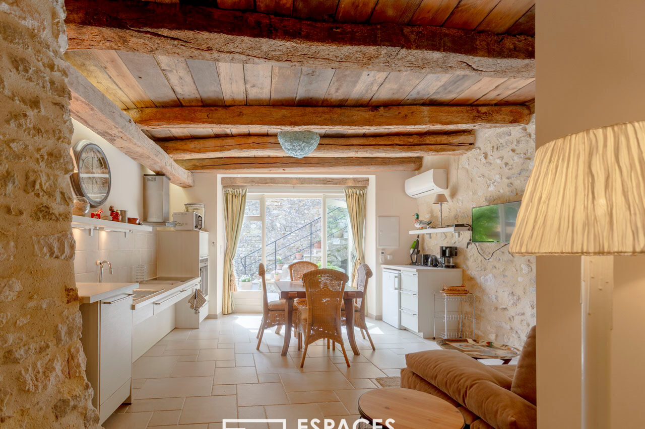 Superbe Mas de village rénové avec piscine