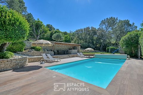 Villa d’exception avec vue, jardin paysagé, piscine, quartier Camplanier