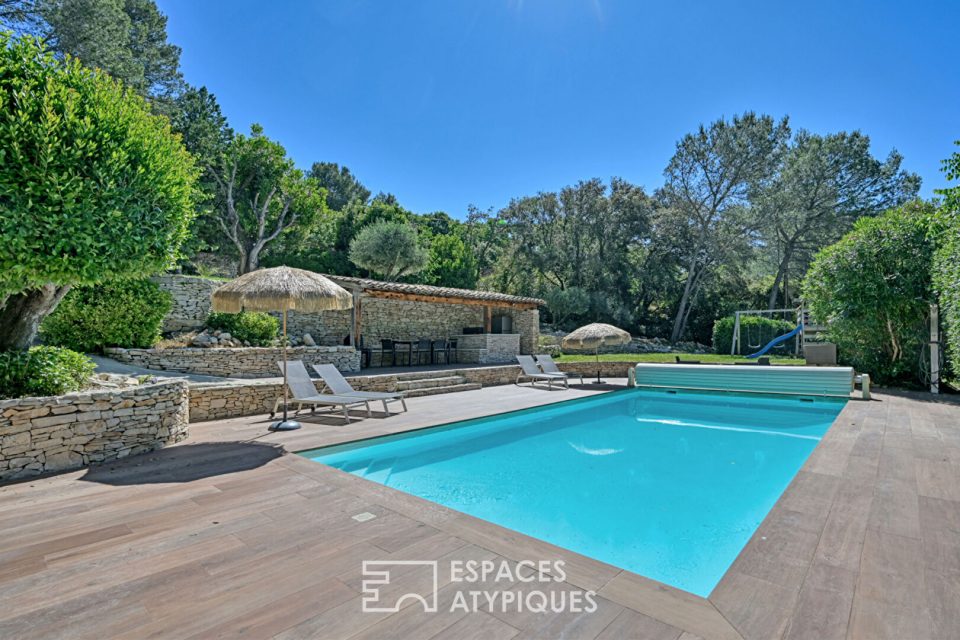 Villa d'exception avec vue, jardin paysagé, piscine, quartier Camplanier
