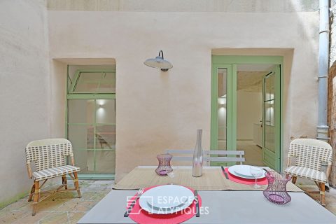 Two cozy rooms with exterior in the Nîmois Ecusson