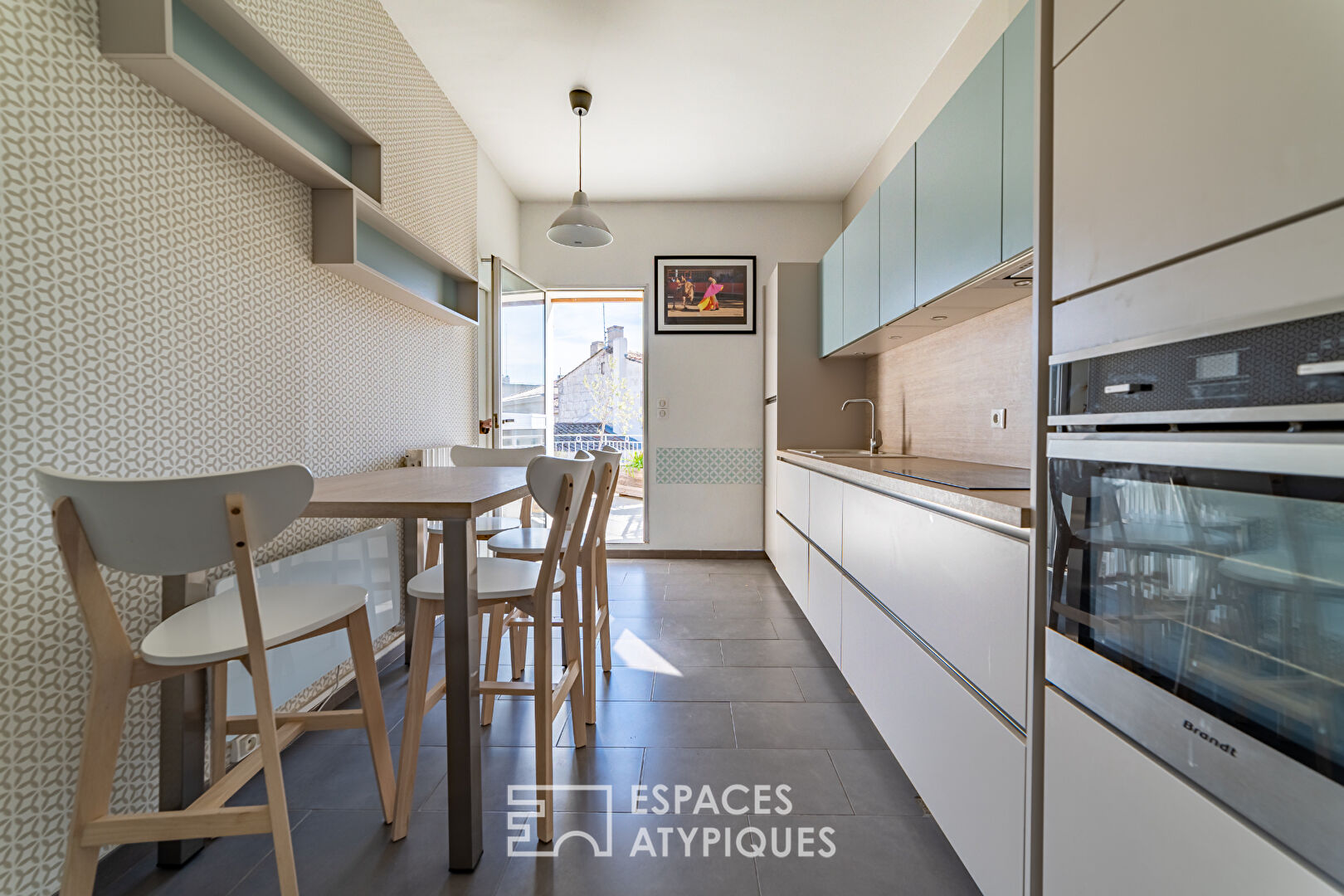 Bel appartement bourgeois avec 2 terrasses