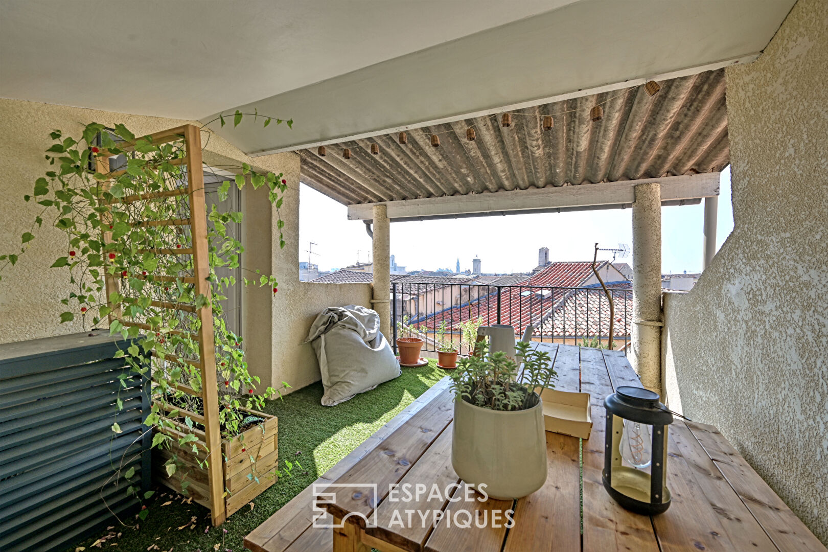 Comfortable 89m2 duplex with terrace and view