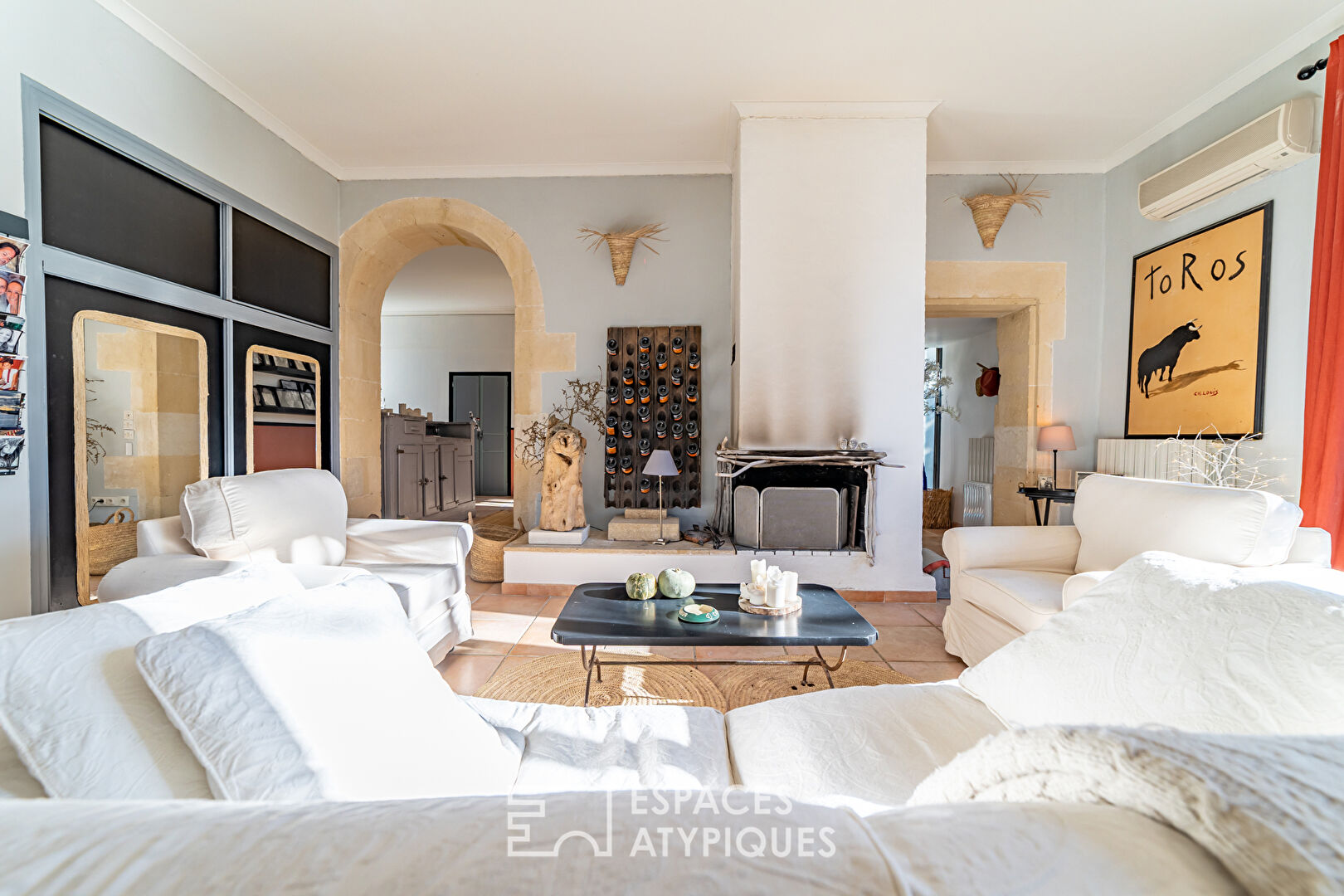Appartement lumineux et son jardin