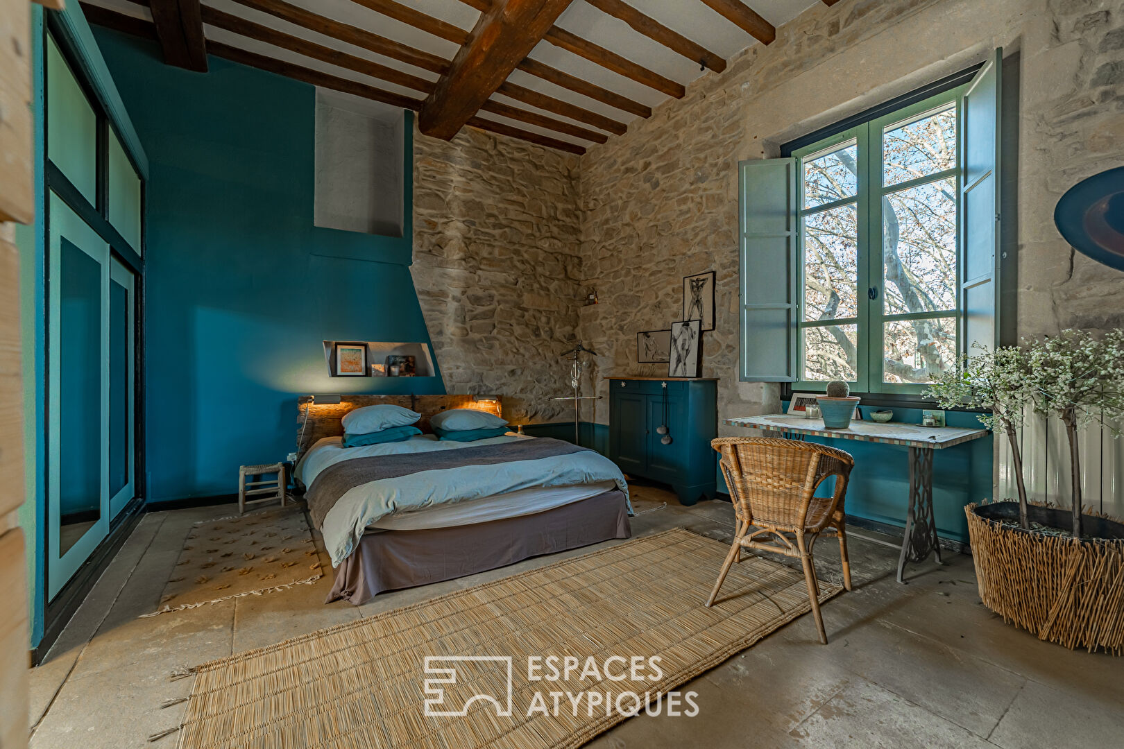 Appartement lumineux et son jardin