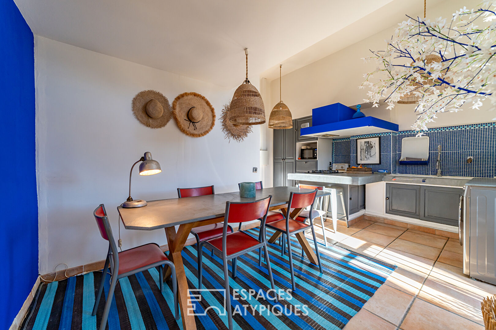Appartement lumineux et son jardin