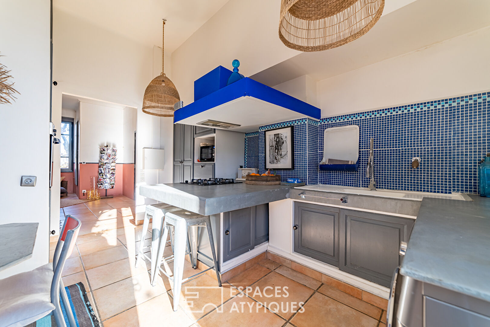 Appartement lumineux et son jardin