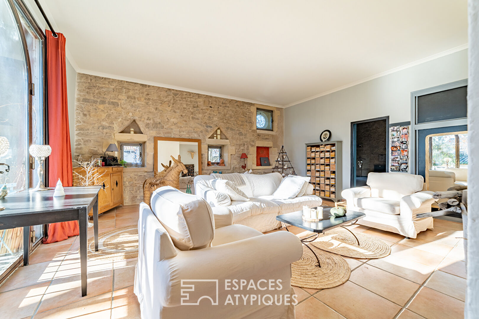 Appartement lumineux et son jardin