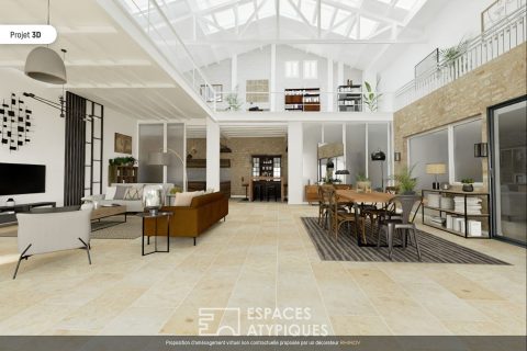 Large workshop to rehabilitate in the city center
