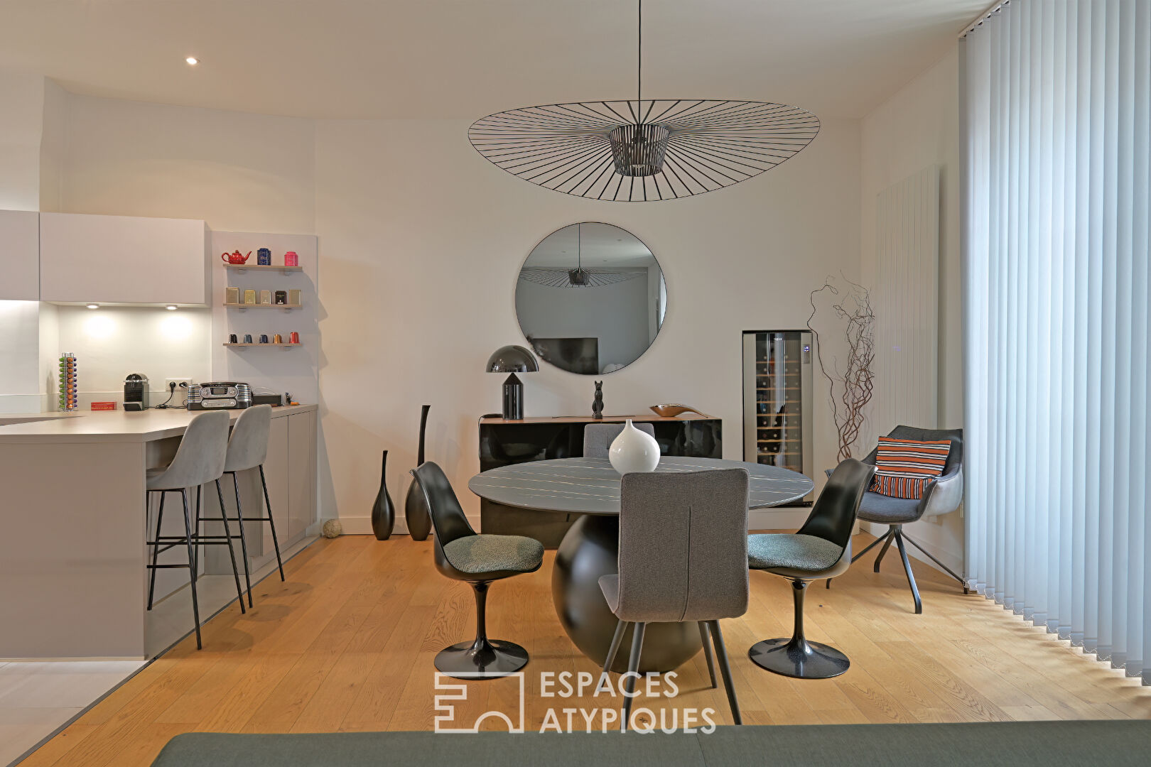 Appartement rénové avec style en coeur de ville