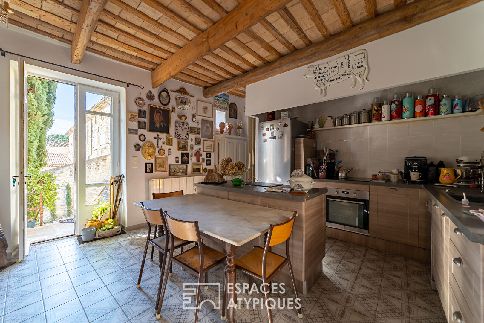 Maison de charme avec jardin et piscine à 7km d’Uzès