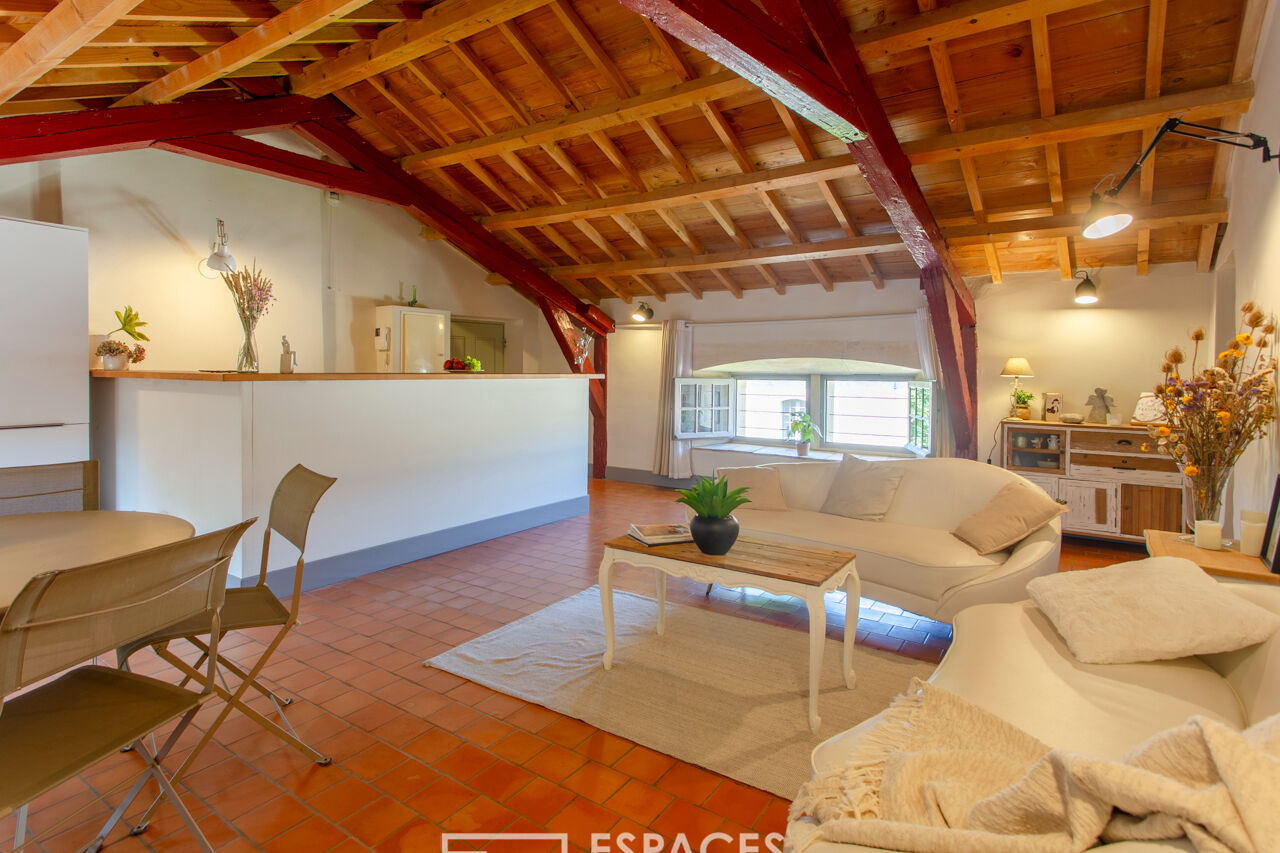 Apartment in a 12th century castle with swimming pool
