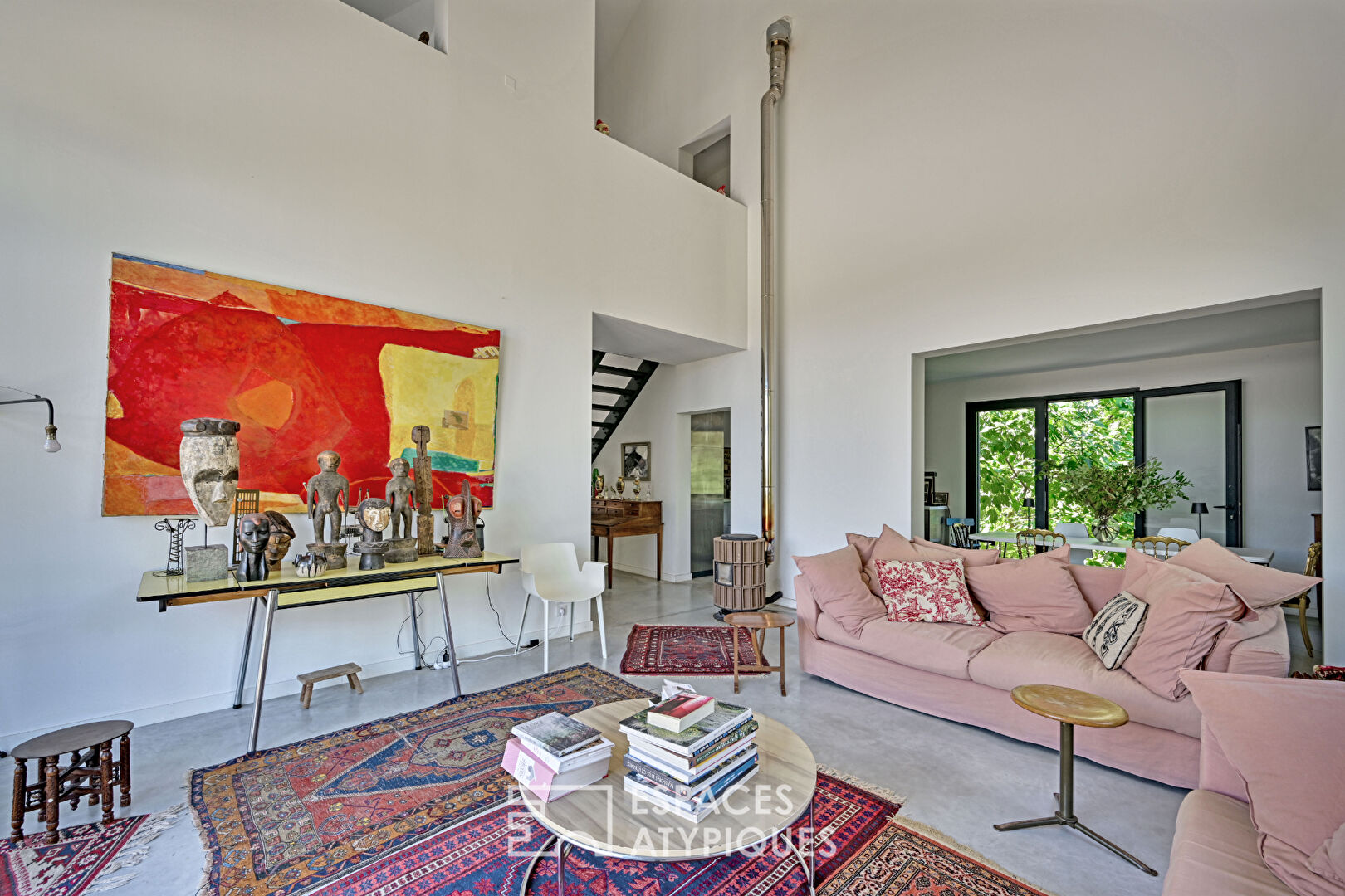 Contemporary architecture and exceptional view