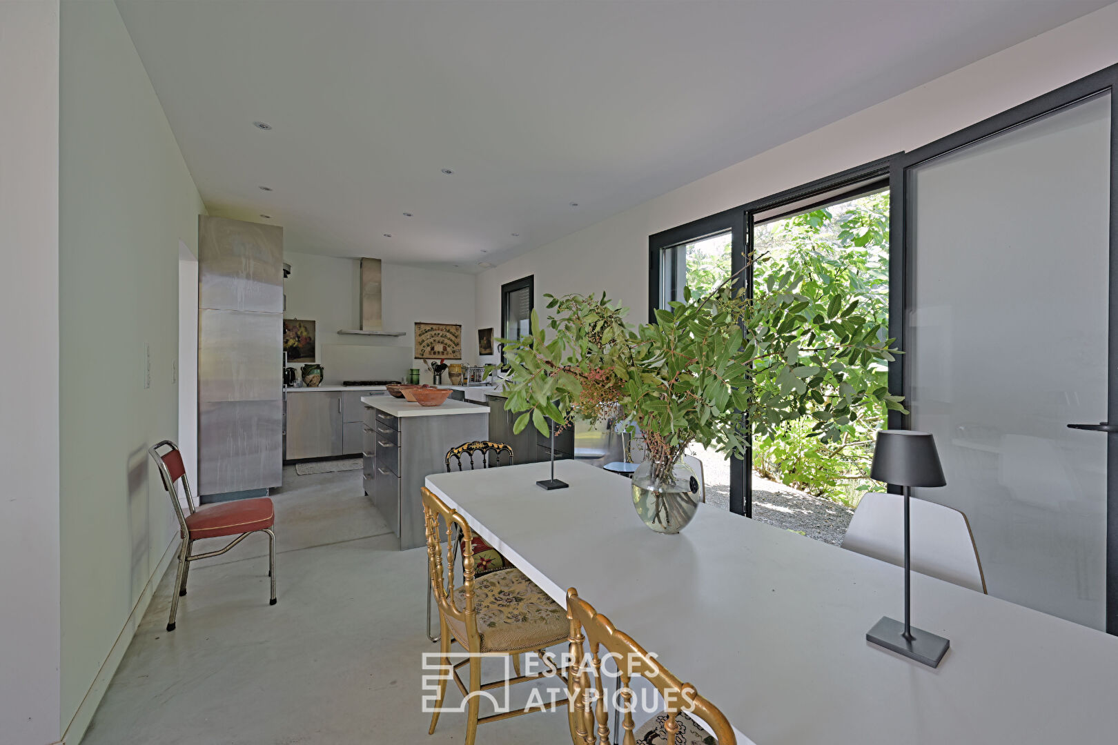 Contemporary architecture and exceptional view