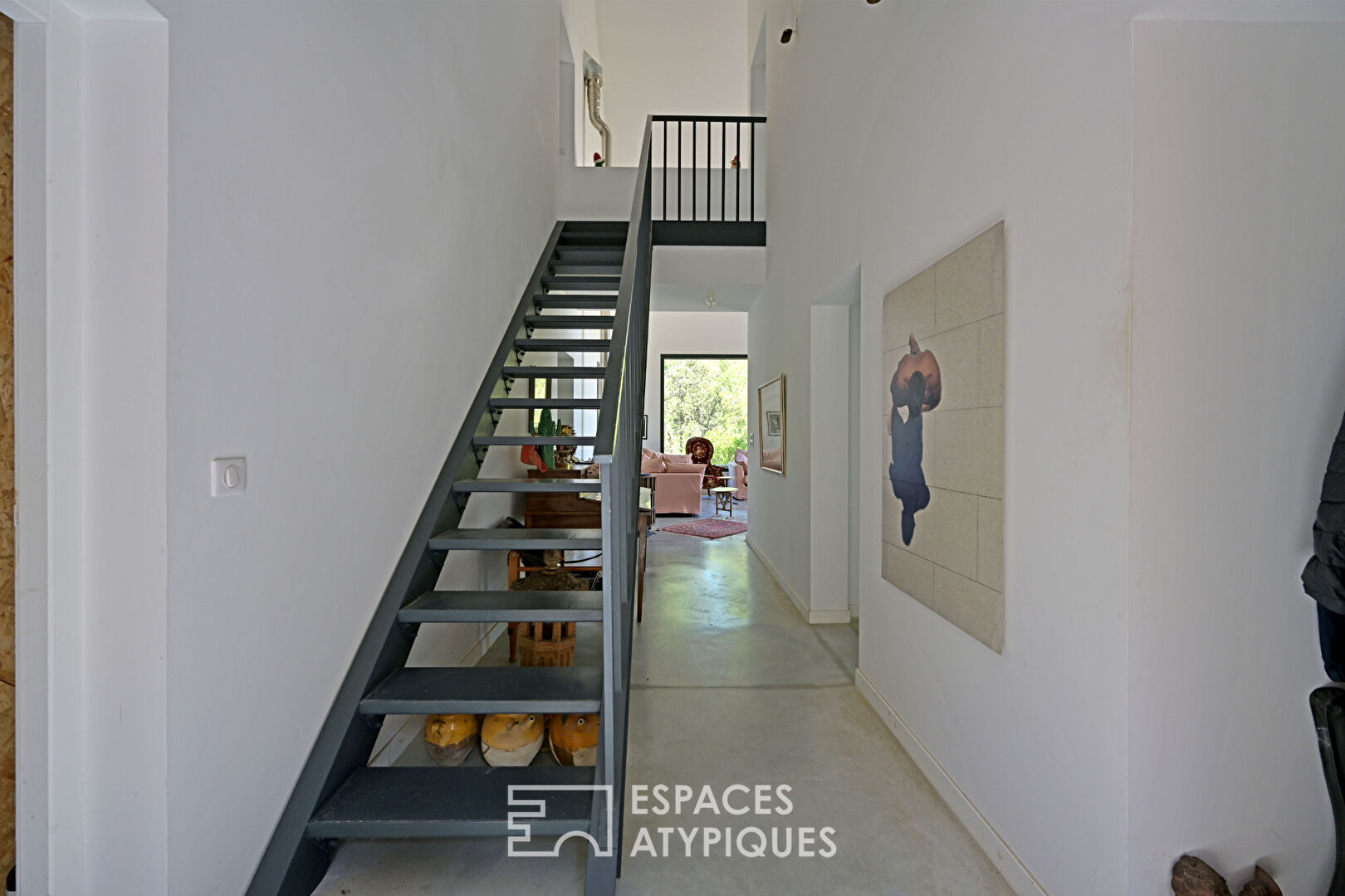 Contemporary architecture and exceptional view