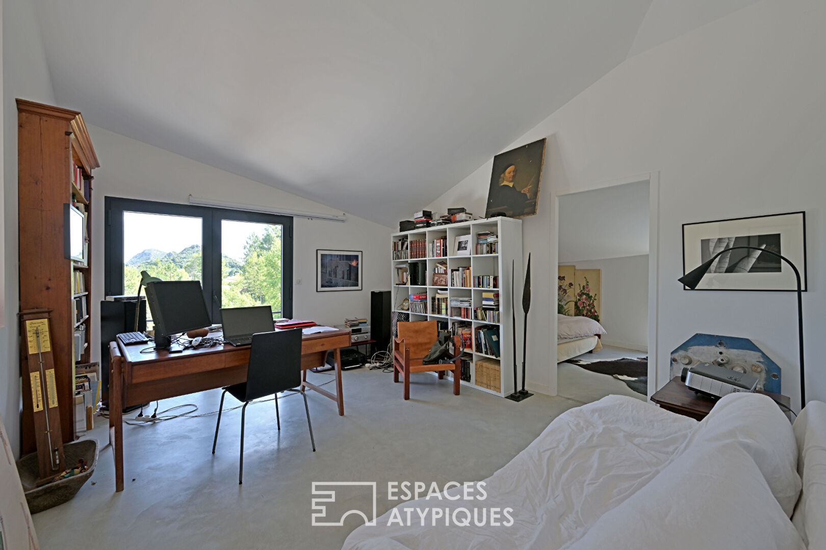 Contemporary architecture and exceptional view