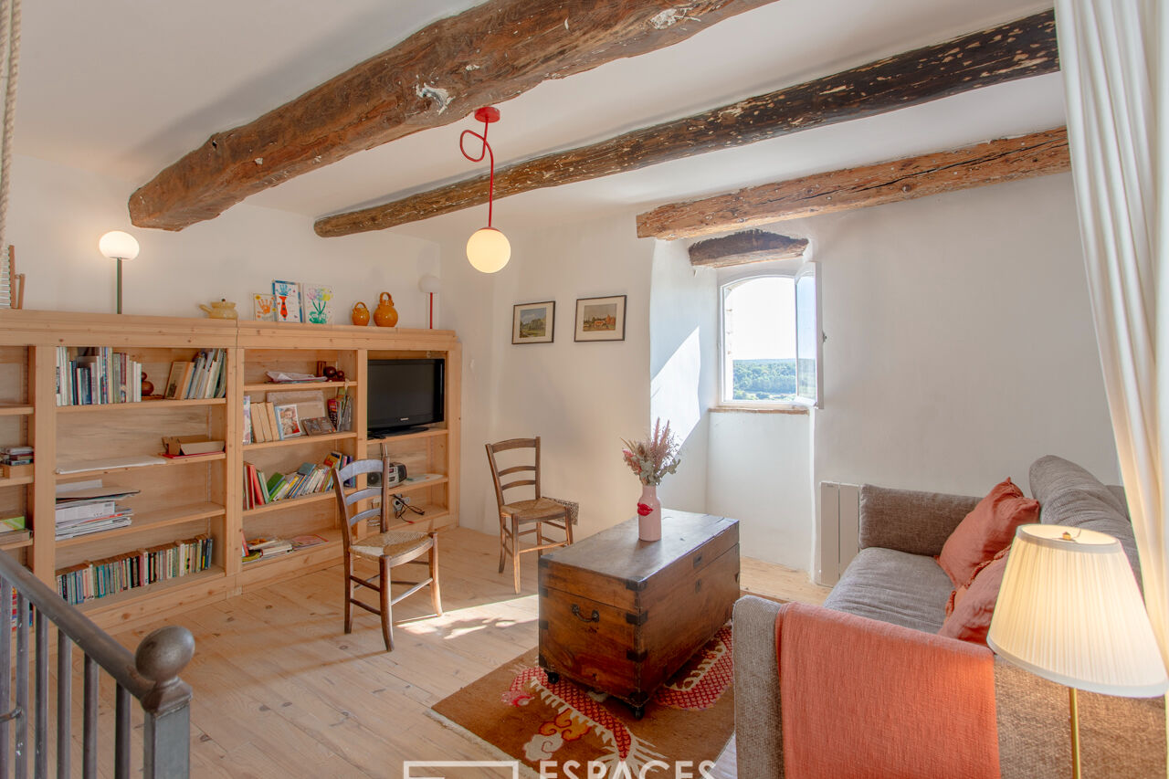 Charming village house with pond near Uzès
