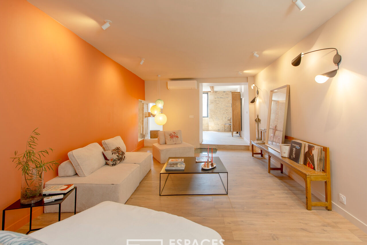 Superbe maison de village rénovée entre Uzès et Avignon