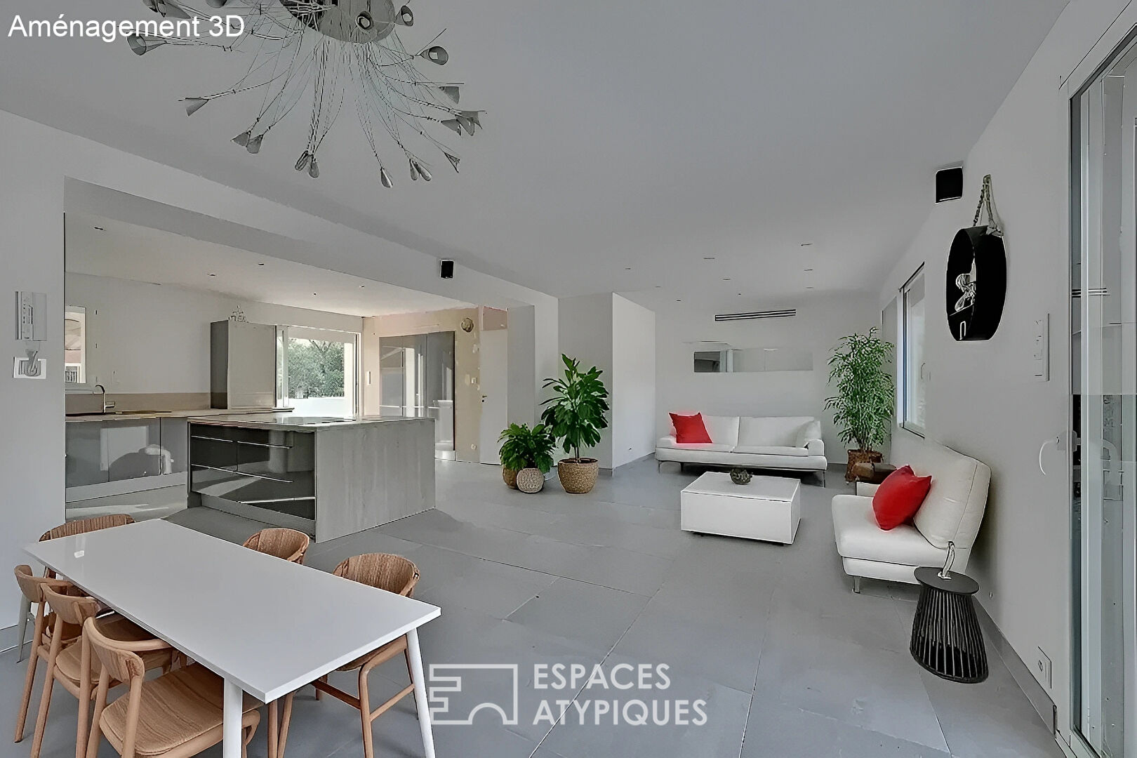 Cigale District: Family home with swimming pool and spacious rooms