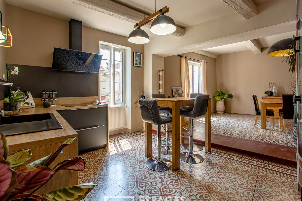 Du caractère et du charme pour cette maison de village rénovée