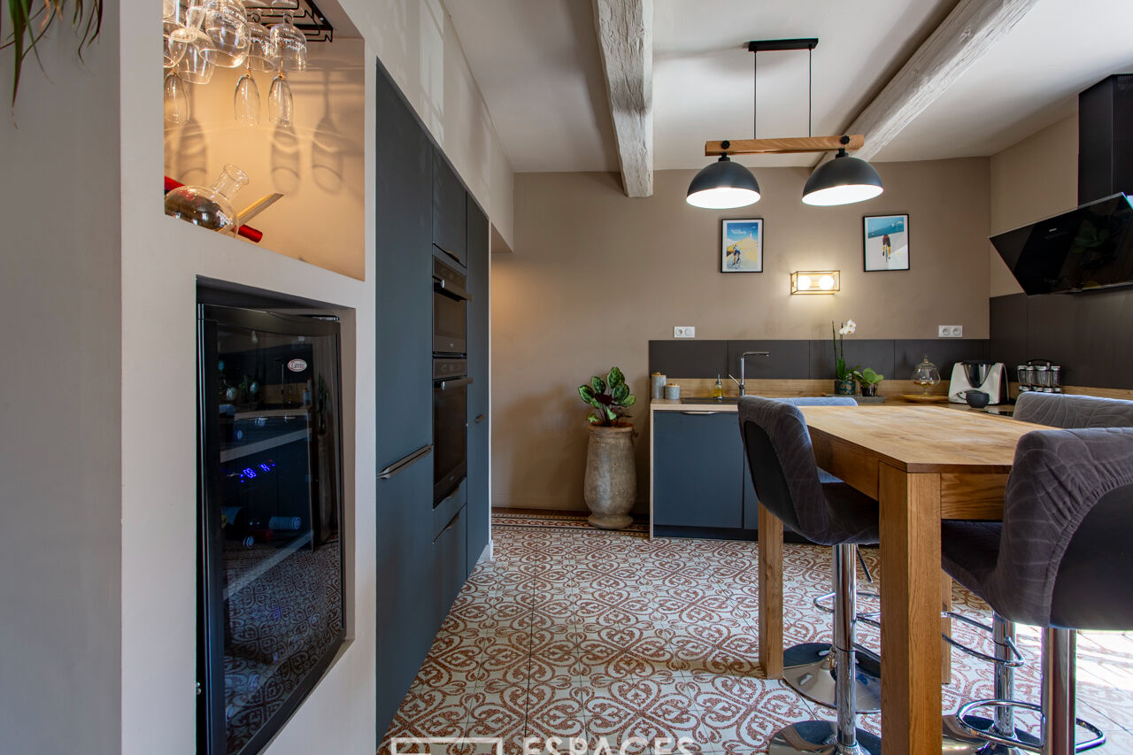 Du caractère et du charme pour cette maison de village rénovée