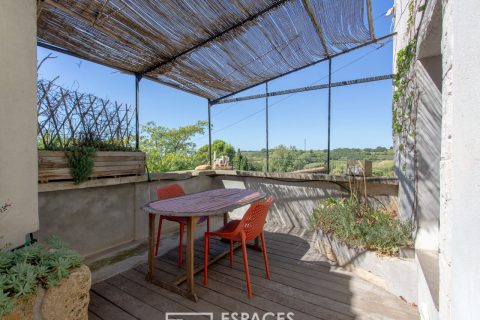 Maison de village ouverte sur la nature