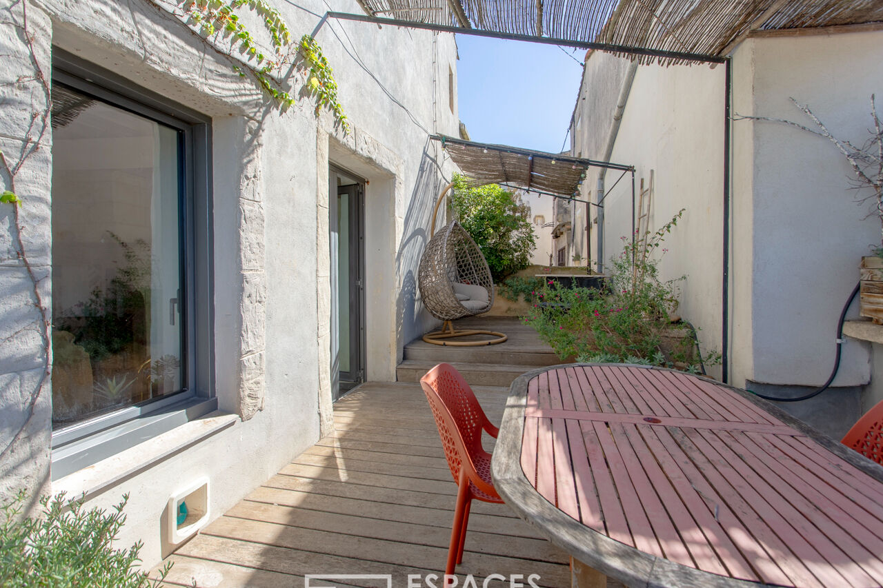 Maison de village ouverte sur la nature