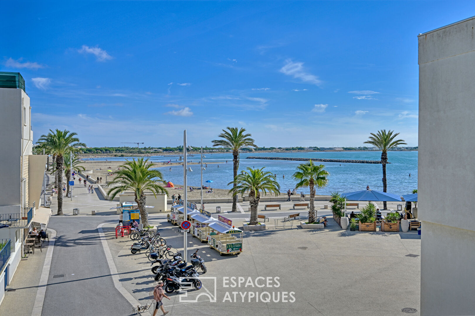 Appartement 5 pièces avec vues d’exceptions sur le port et les plages