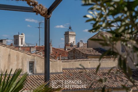 House in the heart of town with terrace and garage