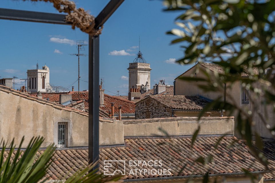 Maison en coeur de ville avec terrasse et garage