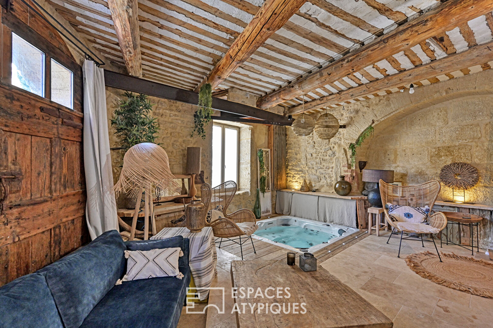 Renovated village house with stunning views