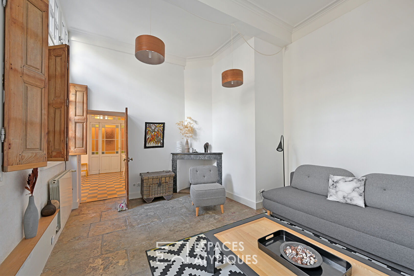 17th-century apartment in the heart of the city