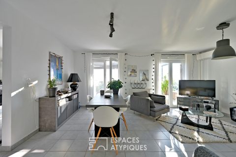 Appartement dernier étage avec vue panoramique et terrasses