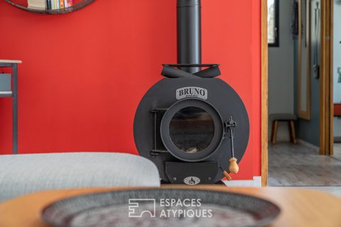 Bastide contemporaine avec piscine et vue