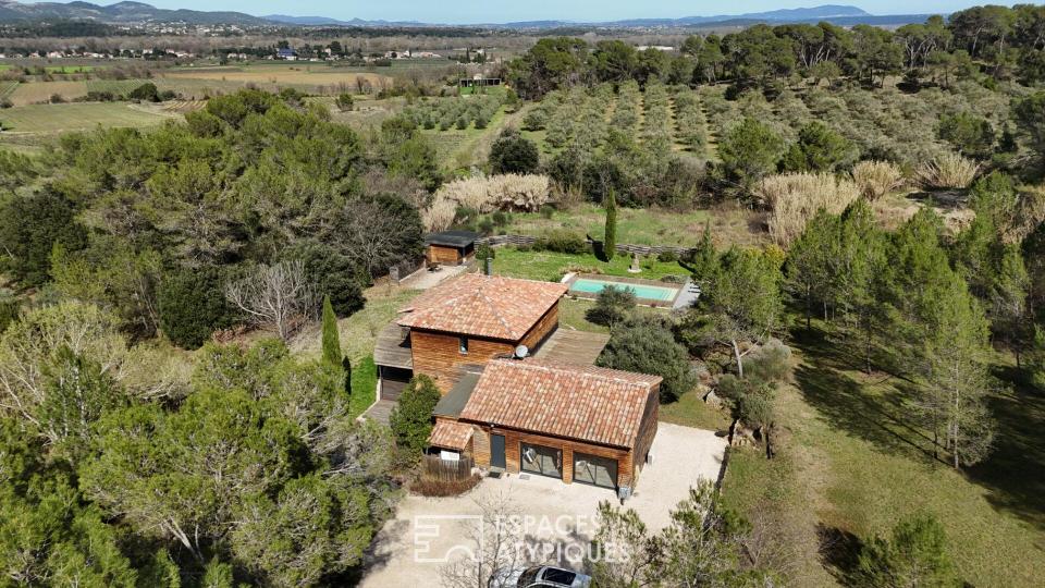 Villa lumière, création d'architecte en écrin naturel