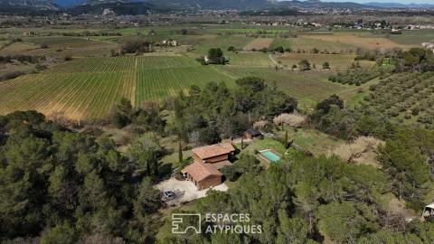Villa lumière, création d&rsquo;architecte en écrin naturel
