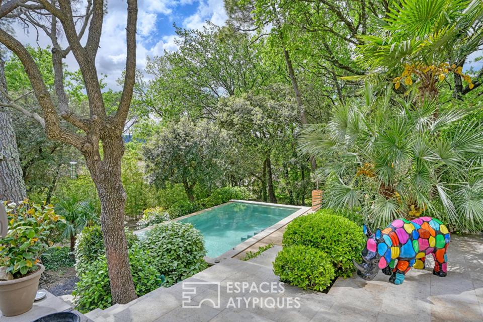 L'inattendue, maison avec vue et piscine