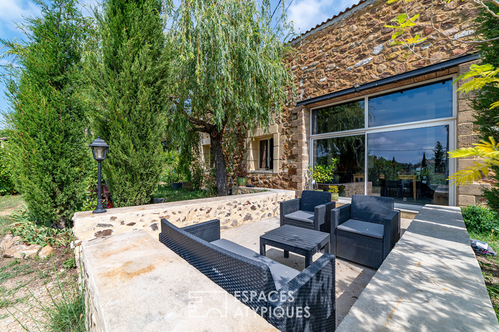 Loft house in a former winery